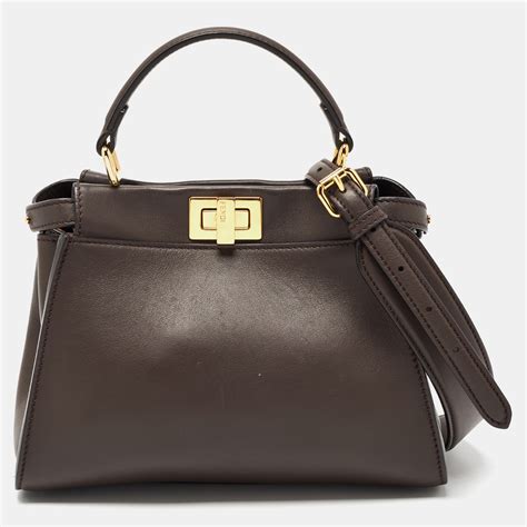 fendi peekaboo mini iconic|fendi peekaboo mini price.